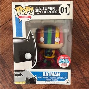 Funko Pop DC Super Heroes Rainbow Batman Vinyl Figure